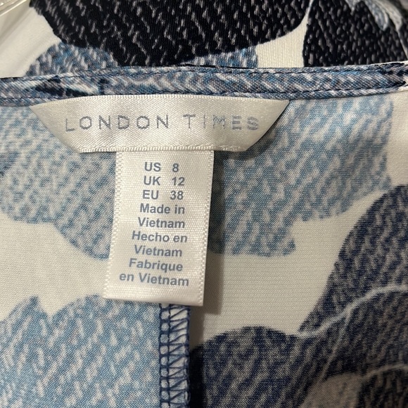 London Times summer dress, size 8, like new condition. Worn only once. - Picture 7 of 8